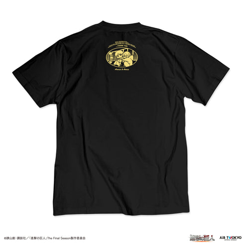 『進撃の巨人』The Final Season ウォールアートTシャツ(アニ)