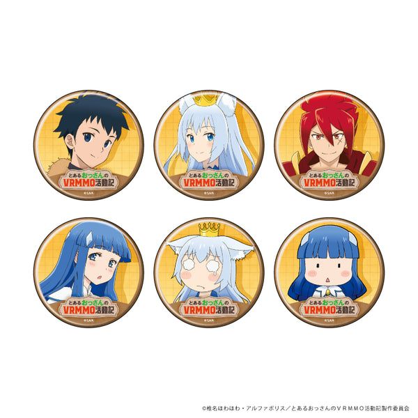 TVアニメ『とあるおっさんのVRMMO活動記』 缶バッジ 01/ブラインド(全6種)(公式イラスト)