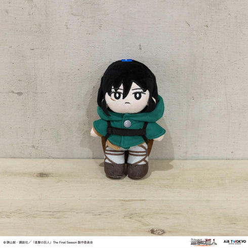 『進撃の巨人』TVアニメぬいぐるみポーチ付きエコバッグ(ミカサ)