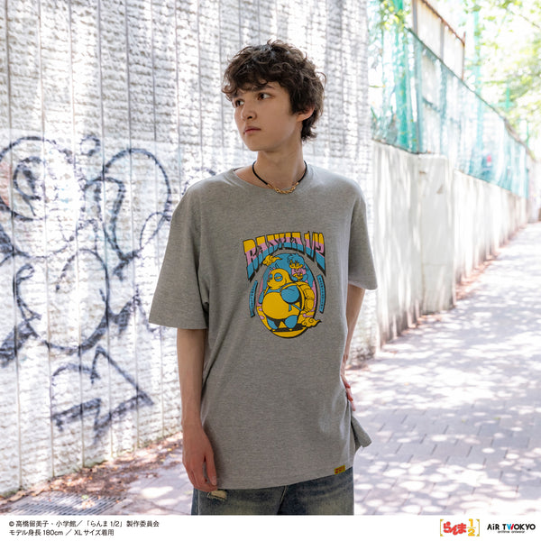 『らんま1/2』TVアニメ第2弾 ポップイラストTシャツ 5(早乙女乱馬 & 玄馬(パンダ))