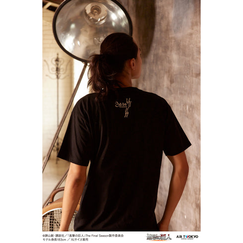 『進撃の巨人』The Final Season ウォールアートTシャツ(ジャン)
