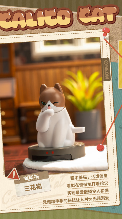 『QueSeraシリーズ』002_52TOYS BLINDBOX ロボキャット