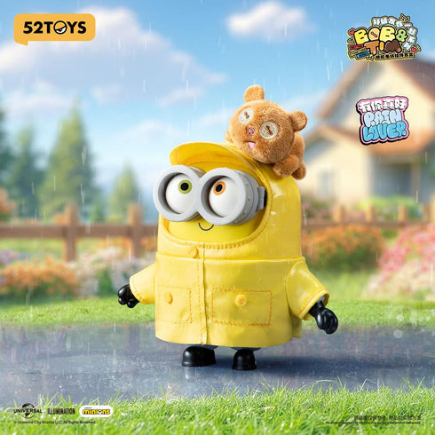 『ミニオンズ』008_52TOYS BLINDBOX ボブ&ティム ベストフレンズ ぬいぐるみストラップ
