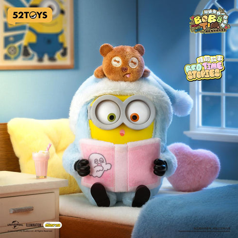 『ミニオンズ』008_52TOYS BLINDBOX ボブ&ティム ベストフレンズ ぬいぐるみストラップ