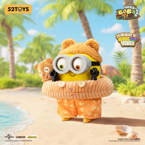 『ミニオンズ』008_52TOYS BLINDBOX ボブ&ティム ベストフレンズ ぬいぐるみストラップ