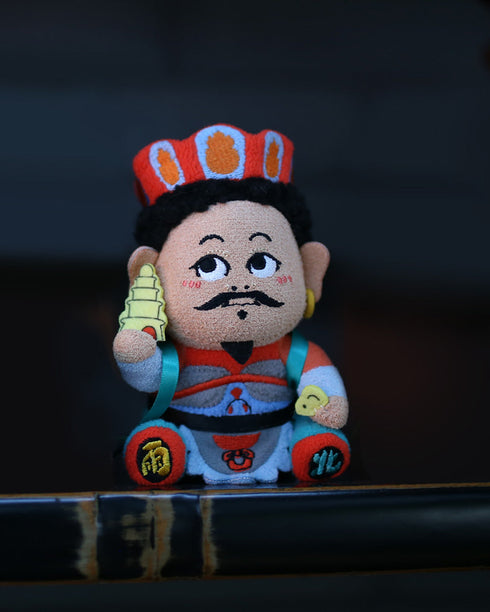 『超活化-風調雨順四天王』009_52TOYS BLINDBOX ぬいぐるみキーチェーン