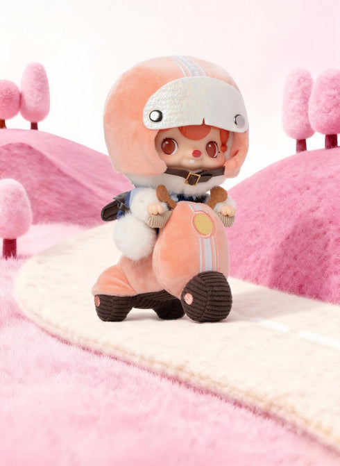 『POUKAPOUKA』010_52TOYS 愛しのバイク ぬいぐるみ