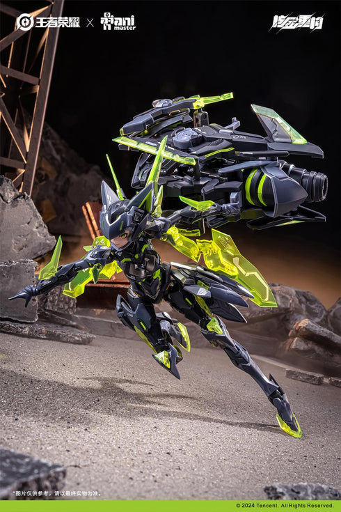 『オナーオブキングス』001_ANIMESTER×NUCLEAR GOLD RECONSTRUCTION 孫尚香 ザドゥームメカVer. 1/12スケール プラスチックモデルキット