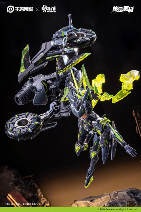 『オナーオブキングス』001_ANIMESTER×NUCLEAR GOLD RECONSTRUCTION 孫尚香 ザドゥームメカVer. 1/12スケール プラスチックモデルキット