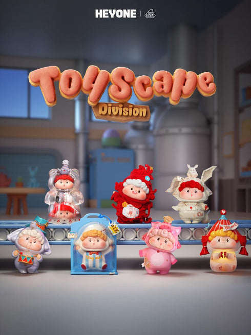 『HUDODO(フードウドウ)おもちゃ製造所シリーズ』003_Heyone トレーディングフィギュア【BOX】