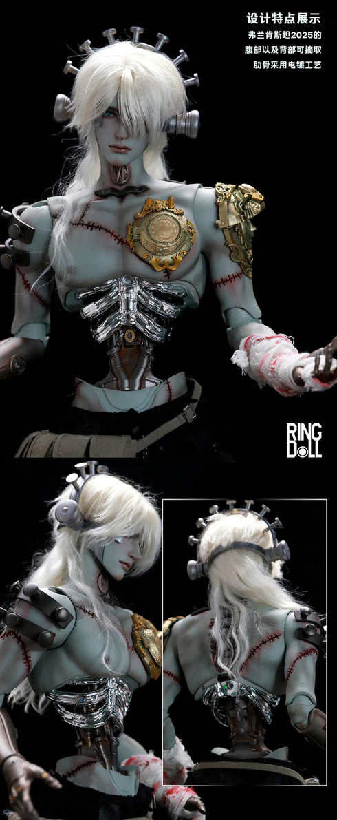 『Science Fantasy(サイエンスファンタジー)シリーズ』001_Ringdoll フランケンシュタイン 76cmボールジョイントドール(BJD)