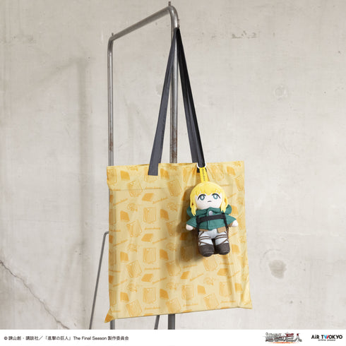 『進撃の巨人』TVアニメぬいぐるみポーチ付きエコバッグ(アルミン)