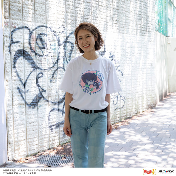 『らんま1/2』TVアニメ第2弾 ポップイラストTシャツ 6(天道あかね & Pちゃん)