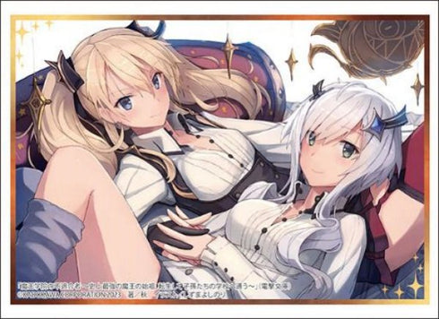 『魔王学院の不適合者 〜史上最強の魔王の始祖、転生して子孫たちの学校へ通う〜』ブシロードスリーブコレクション Vol.4199 電撃文庫『サーシャ・ネクロン&ミーシャ・ネクロン』(75枚入り)