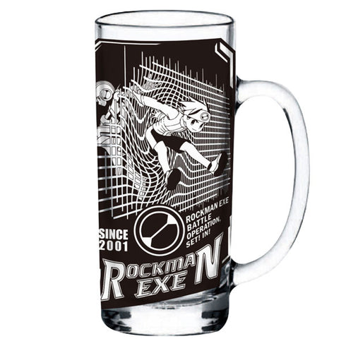 『ロックマンエグゼ』グラスジョッキ ロックマン&熱斗