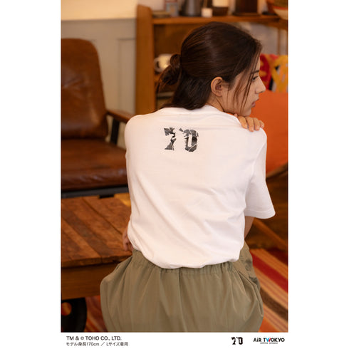 『ゴジラ』ゴジラ 70 周年記念 昭和シリーズ シーンイラストポケットT シャツ(ホワイト)