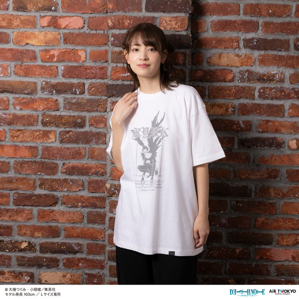 『DEATH NOTE』第1弾 シーンイラストTシャツ 4(リューク)ホワイト