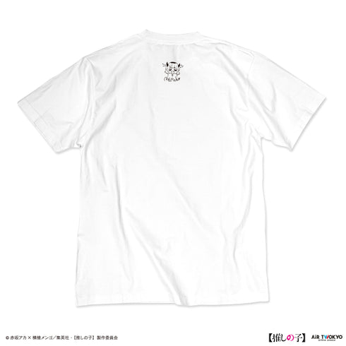 『【推しの子】』TVアニメ第2弾 モノトーンシーンイラストTシャツ 6(MEMちょ)ホワイト