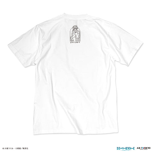 『DEATH NOTE』第1弾 シーンイラストTシャツ 5(ニア)ホワイト