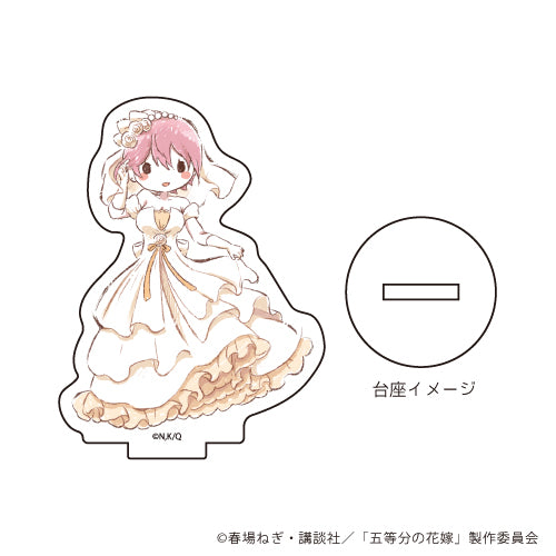 『五等分の花嫁』アクリルぷちスタンド 03/中野一花 花嫁ver.(グラフアート)