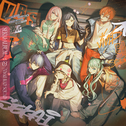 【CD】Project Sekai Colorful Stage! feat. Hatsune Miku Vivid BAD SQUAD SEKAI ALBUM vol.3【Regular Edition】