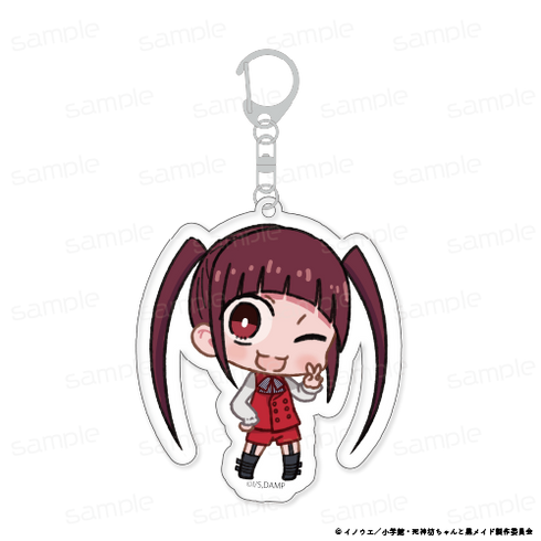 『死神坊ちゃんと黒メイド』ちびキャラアクリルキーホルダー【ヴィオラ 通常】
