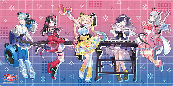 『BanG Dream!』ブシロード ラバーマットコレクション V2 Vol.1706 BanG Dream!『夢限大みゅーたいぷ』10周年ver.