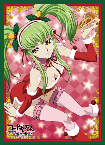 『コードギアス 反逆のルルーシュ』ブロッコリーキャラクタースリーブ「C.C.」クリスマスVer. リバイバル パック
