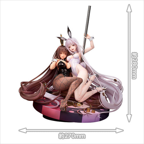 『勝利の女神:NIKKE』ノワール&ブラン Bunny X 777 Ver. 1/7 完成品フィギュア