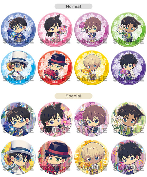 『名探偵コナン』トレーディング缶バッジ Flower For You Ver. BOX