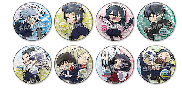『呪術廻戦 懐玉・玉折』ぴた!でふぉめ オープニング&エンディングトレーディング缶バッジ