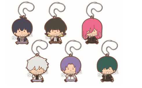 『ブルーロック』ちゃびちゃび 制服 ラバーキーホルダー 6個入りBOX