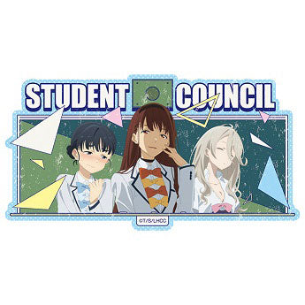 『負けヒロインが多すぎる!』トラベルステッカー 6.生徒会
