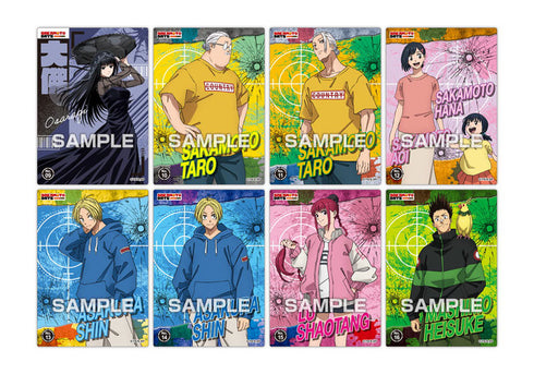 SAKAMOTO DAYS Clear Card Collection Gum First Press Limited Edition 16-Pack Box