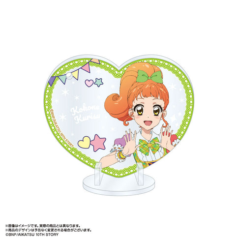 『アイカツ!』あかりGeneration×マリオンクレープ ぴくりあアクキー&スタンド 栗栖ここね