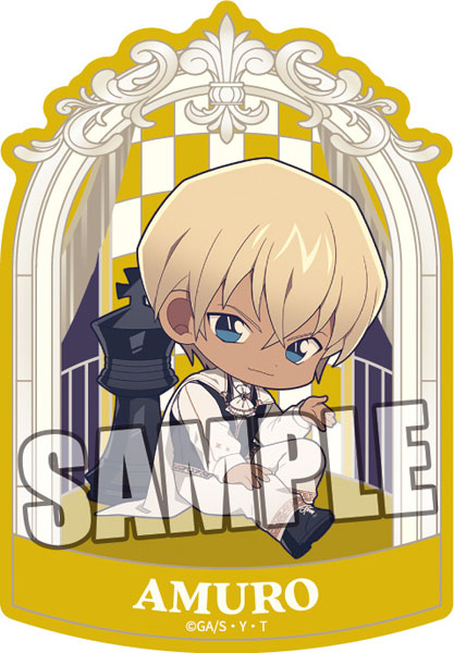 『名探偵コナン』ダイカットステッカー「安室透」チェスVer.