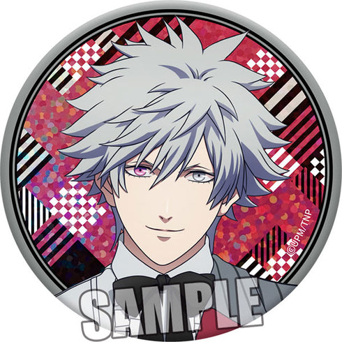 『劇場版 うたの☆プリンスさまっ♪ TABOO NIGHT XXXX』BIGホログラム缶バッジ Gray Ver.「黒崎蘭丸」