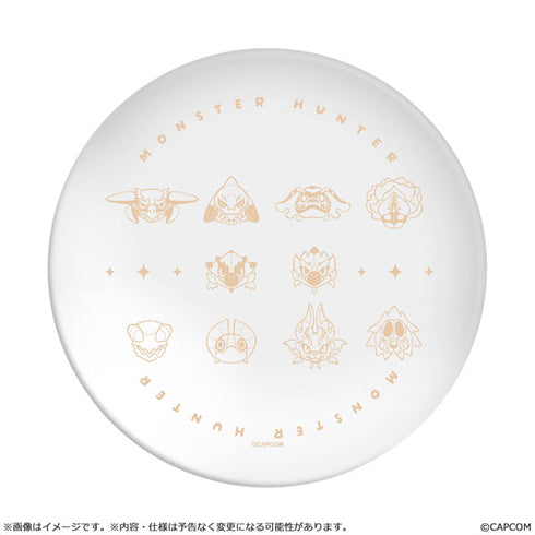 『モンスターハンターワイルズ』モンでふぉ メラミンプレート プレーン