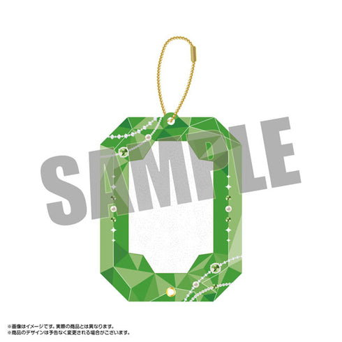 amieオリジナル ジュエリーアクリルフレーム 宝石ver. 4.グリーン