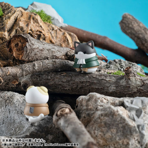 『進撃の巨人』MEGA CAT PROJECT 進撃のニャンコ 調査兵団集合だニャン! 8個入りBOX