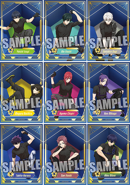 『ブルーロック』トレーディング箔押し風クリアカード ready fight Ver. 10個入りBOX
