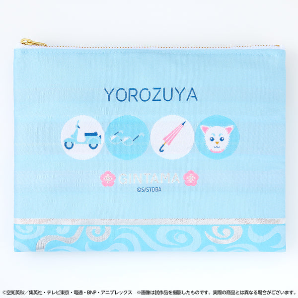 『銀魂』桐生織御朱印帳フラットポーチ 万事屋