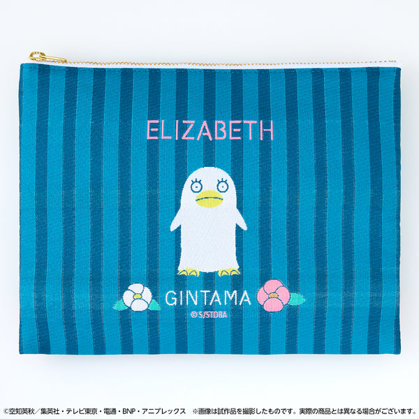 『銀魂』桐生織御朱印帳フラットポーチ エリザベス