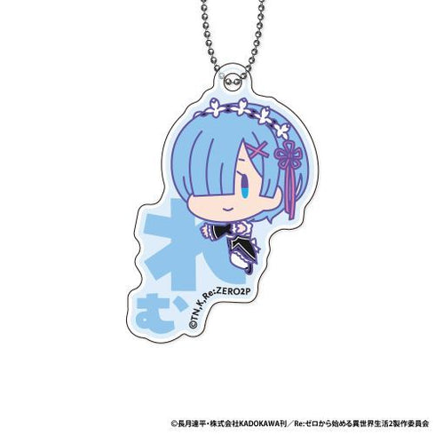 『RE:ゼロから始める異世界生活』おなまえぴたんコ アクリルキーホルダー BOX