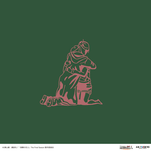 『進撃の巨人』The Final Season 完結編 (後編)イラストパーカー2(あの丘の上の木に向かって)