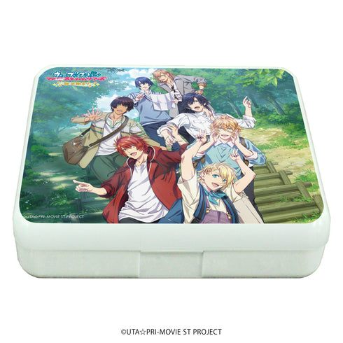 「劇場版 うたの☆プリンスさまっ♪ マジLOVEスターリッシュツアーズ」小物ケース(ラムネ付き) 01/旅の始まりデザイン(公式イラスト)