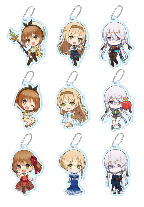 『ライザのアトリエ ~常闇の女王と秘密の隠れ家~』ぷちちょこトレーディングアクリルキーホルダー BOX