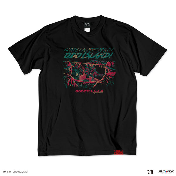 『ゴジラ70周年記念』『ゴジラ-1.0』シーンイラストTシャツ1(大戸島)