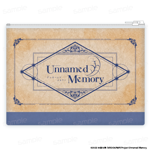 『Unnamed Memory』合皮フラットポーチ【ティナーシャ】