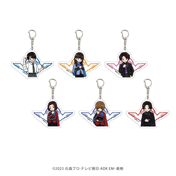 Kamen Rider Gatchard Acrylic Keyholder 02/Blind (6 Varieties Total) (Graph Art Illustration)